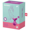 SATISFYER - VIVA LA VULVA 3 VIBRADOR LAY-ON VERDE - Imagen 4