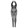 LEG AVENUE - BODYSTOCKING DE RED SIN COSTURAS TALLA ÚNICA - NEGRO - Imagen 3