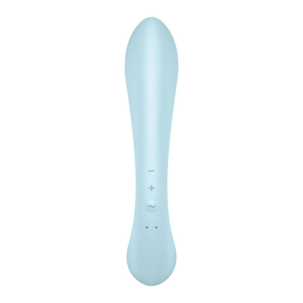 SATISFYER - TRIPLE OH VIBRADOR HÍBRIDO AZUL - Imagen 2