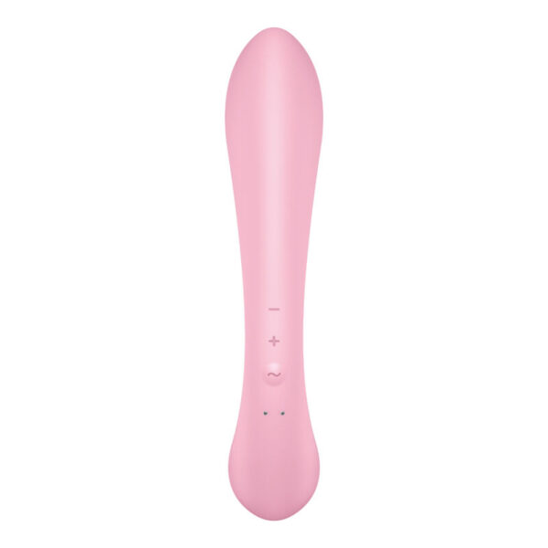 SATISFYER - TRIPLE OH VIBRADOR HÍBRIDO ROSA - Imagen 3