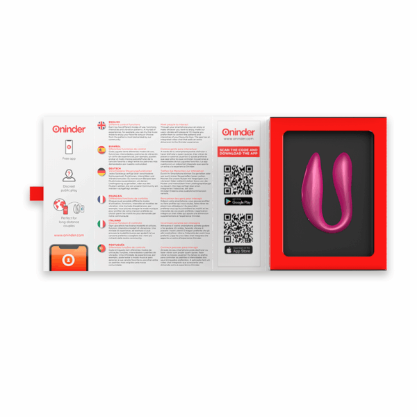 ONINDER - LISBOA ESTIMULADOR PUNTO G  CLÍTORIS ROSA - APP GRATUITA ROSA - Imagen 5
