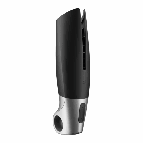 SATISFYER - POWER MASTURBATOR NEGRO Y PLATA - Imagen 4
