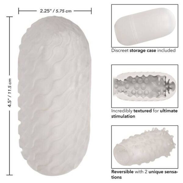 CALEXOTICS - REVERSIBLE NUBBY STROKER - Imagen 2