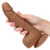 CALEXOTICS - SILICONE STUDS 15.24 CM BROWN - Imagen 4