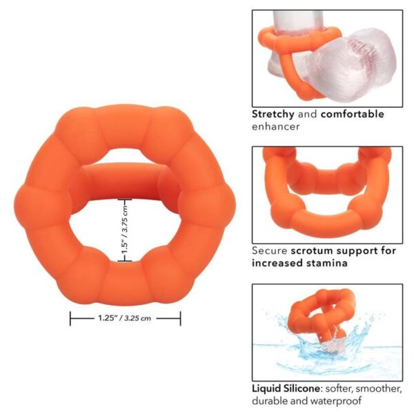 CALEXOTICS - ALPHA ALL STAR RING NARANJA - Imagen 3