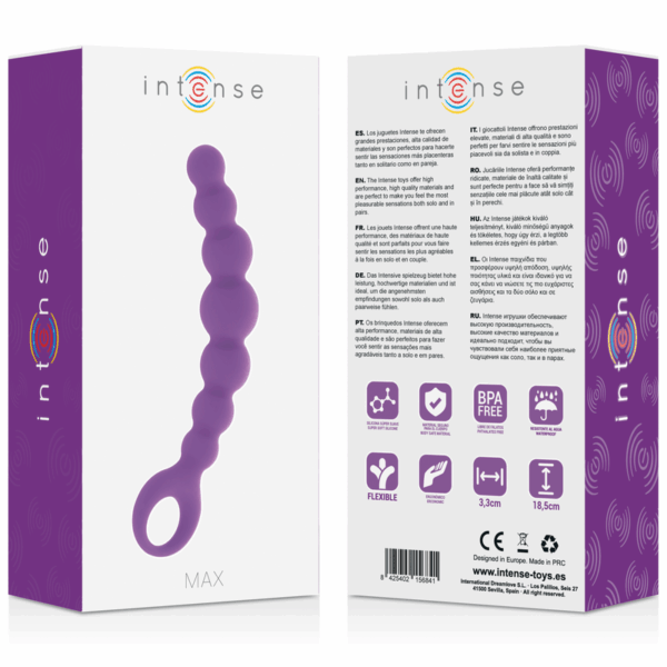 INTENSE - ANAL BEADS MAX LILA - Imagen 5