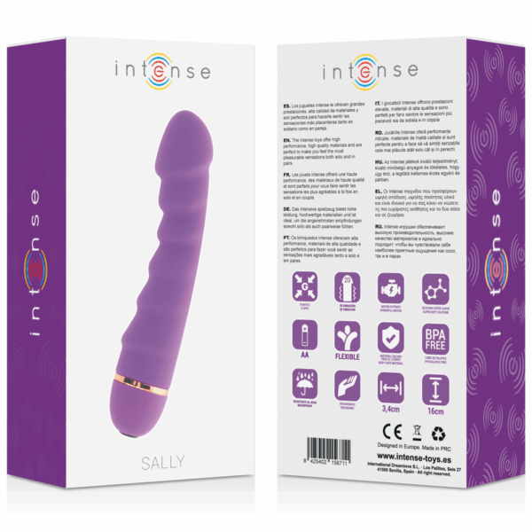 INTENSE - SALLY 20 SPEEDS SILICONE LILA - Imagen 5