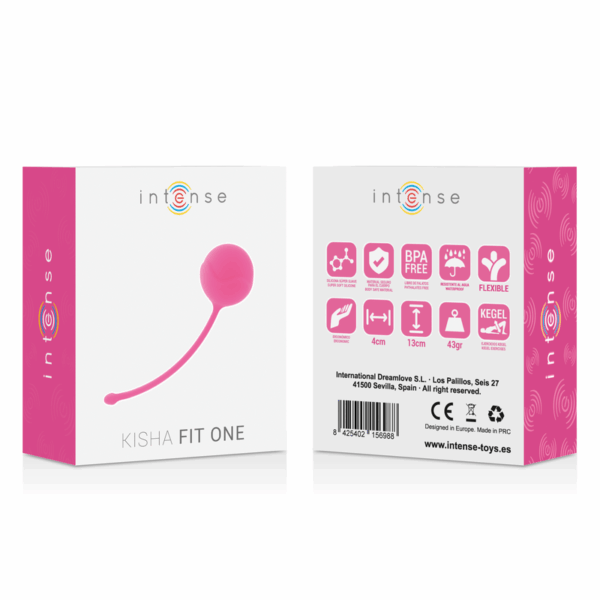 INTENSE - KISHA FIT ONE SILICONE KEGEL FUCHSIA - Imagen 3