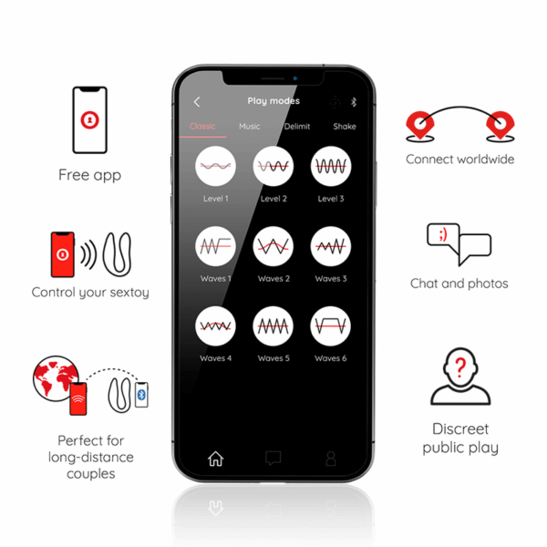 ONINDER - LISBOA ESTIMULADOR PUNTO G  CLÍTORIS ROSA - APP GRATUITA ROSA - Imagen 2
