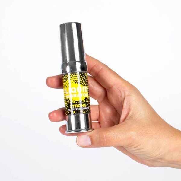SECRETPLAY - VIBRADOR LÍQUIDO ESTIMULADOR UNISEX STRONG  15 ML - Imagen 3