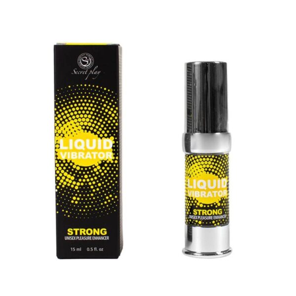 SECRETPLAY - VIBRADOR LÍQUIDO ESTIMULADOR UNISEX STRONG  15 ML - Imagen 5