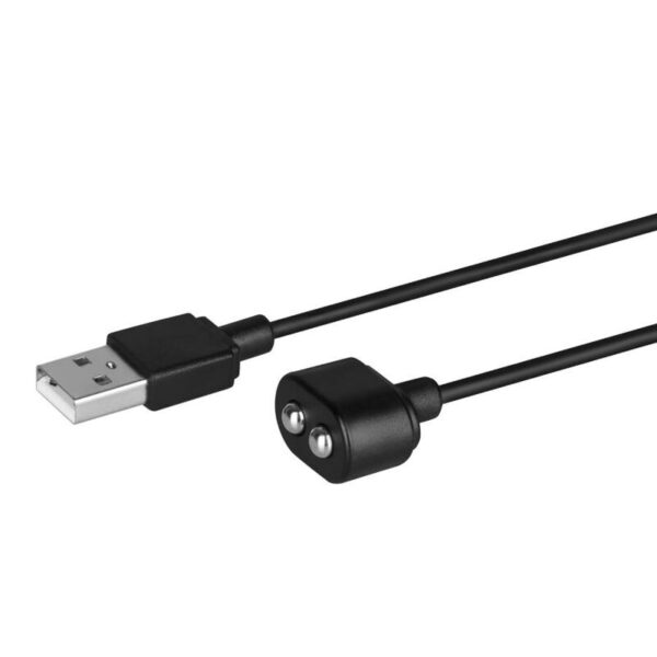 SATISFYER - CABLE USB CARGADOR NEGRO - Imagen 2