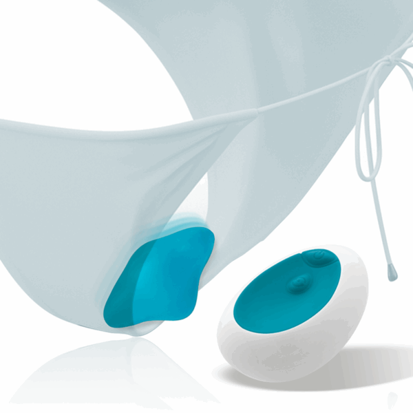 INTENSE - SAMANTHA PANTIE CONTROL REMOTO AZUL - Imagen 2