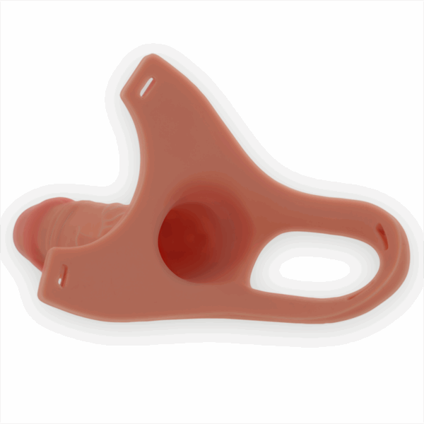 INTENSE - ARNÉS HUECO CON DILDO SILICONA 16 X 3.5 CM - Imagen 5
