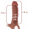 INTENSE - ARNÉS HUECO CON DILDO SILICONA 16 X 3.5 CM - Imagen 4