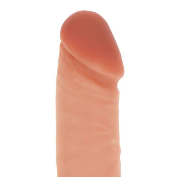 GET REAL - DILDO SILICONA 20,5 CM CON TESTÍCULOS NATURAL - Imagen 2