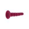 GET REAL - RIBBED DONG 12 CM ROJO - Imagen 5