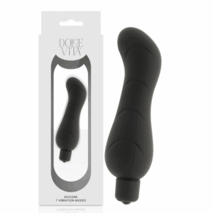 DOLCE VITA - G-SPOT VIBRADOR SILICONA NEGRO