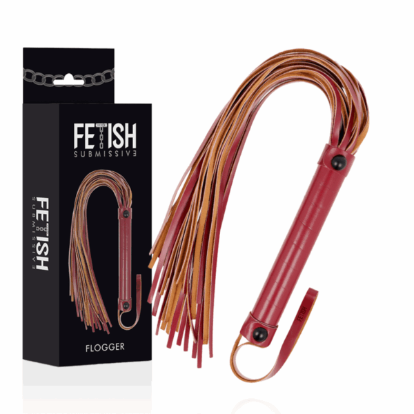 FETISH SUBMISSIVE DARK ROOM - LÁTIGO CUERO VEGANO