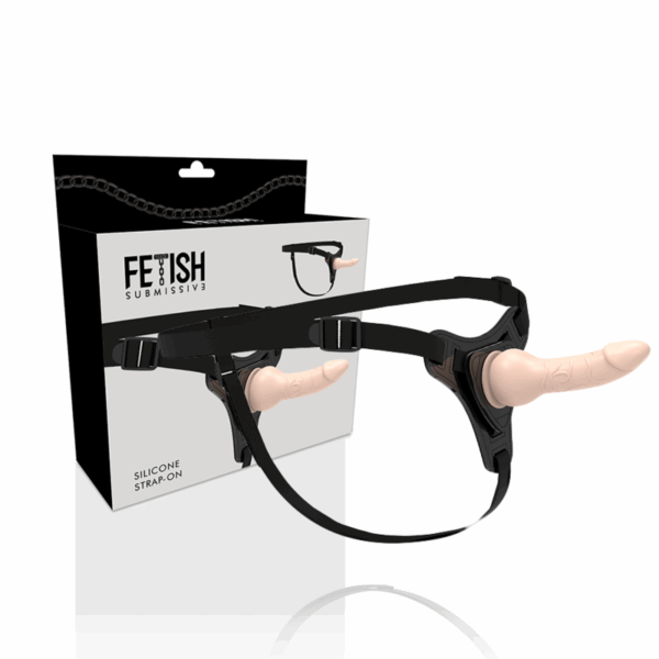 FETISH SUBMISSIVE HARNESS - SILICONA FLESH REALISTIC 16CM - Imagen 2
