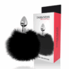 DARKNESS - EXTRA BUTTPLUG ANAL CON COLA NEGRO 7 CM
