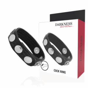 DARKNESS - LEATHER ANILLO ERECCIÓN