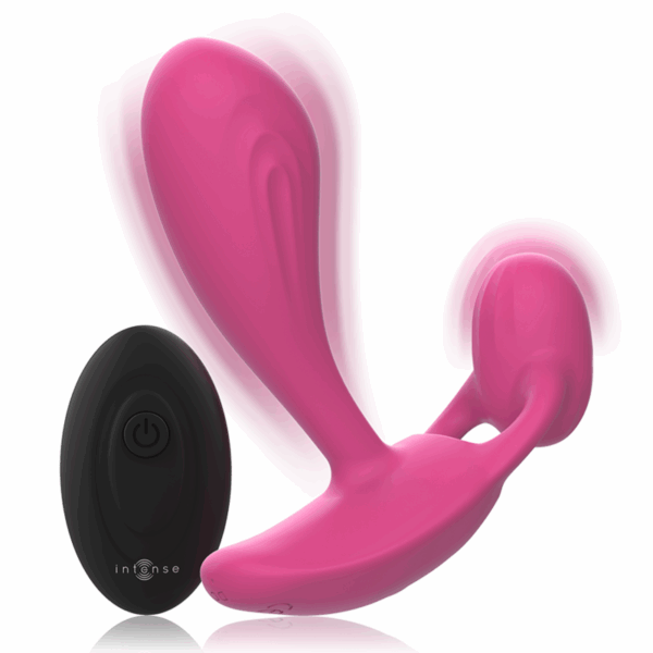 INTENSE - SHELLY DUO ANAL-PERINEO , VAGINAL-CLITORIS REMOTO ROSA - Imagen 3