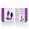 INTENSE - SHELLY DUO ANAL-PERINEO , VAGINAL-CLITORIS REMOTO MORADO - Imagen 5