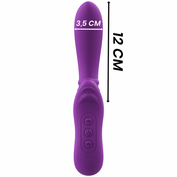 INTENSE - HARRY VIBRADOR FLEXIBLE CON LENGUA MORADO - Imagen 3