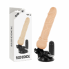 BASECOCK - VIBRADOR REALÍSTICO CONTROL REMOTO NATURAL 19.5 CM -O- 4 CM