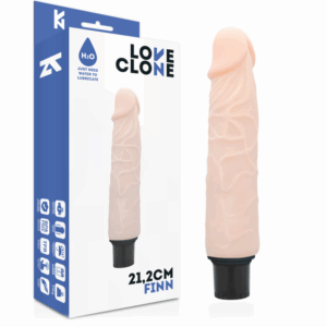 LOVECLONE - FINN VIBRADOR REALÍSTICO SELF LUBRICATION 21.2 CM -O- 3.8 CM