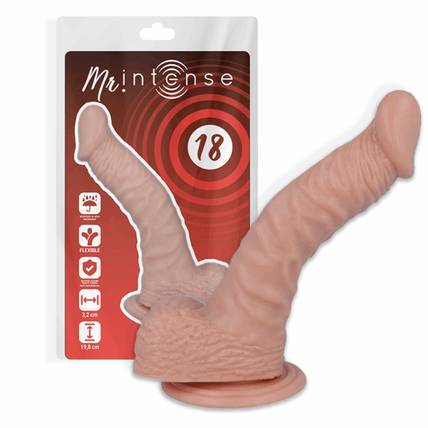MR INTENSE - 18 PENE REALÍSTICO 19.8 CM -O- 3.2 CM - Imagen 3