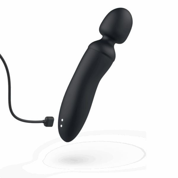 B SWISH - BTHRILLED VIBRADOR WAND PREMIUM NEGRO - Imagen 2