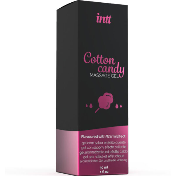INTT MASSAGE  ORAL SEX - GEL DE MASAJE CON SABOR A ALGODÓN DE AZUCAR Y EFECTO CALOR - Imagen 3