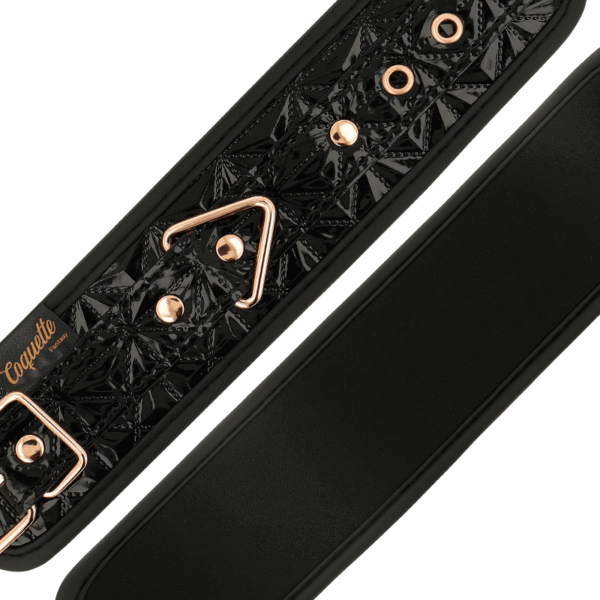 COQUETTE CHIC DESIRE - BLACK EDITION ESPOSAS PARA MANOS CON FORRO DE NEOPRENO - Imagen 4