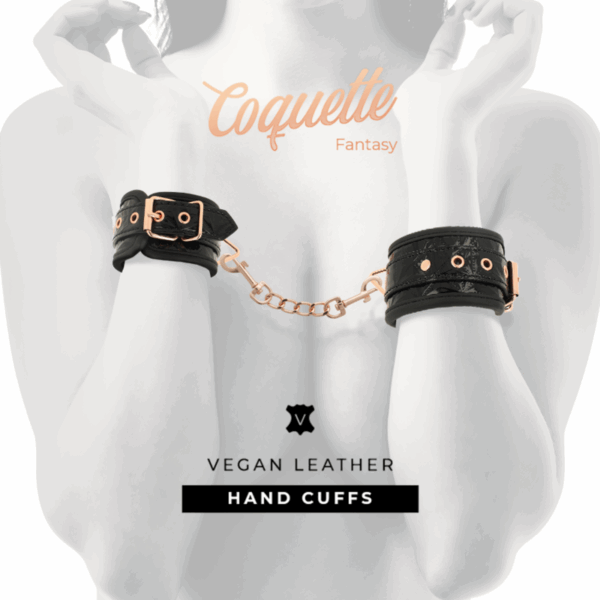 COQUETTE CHIC DESIRE - BLACK EDITION ESPOSAS PARA MANOS CON FORRO DE NEOPRENO - Imagen 2