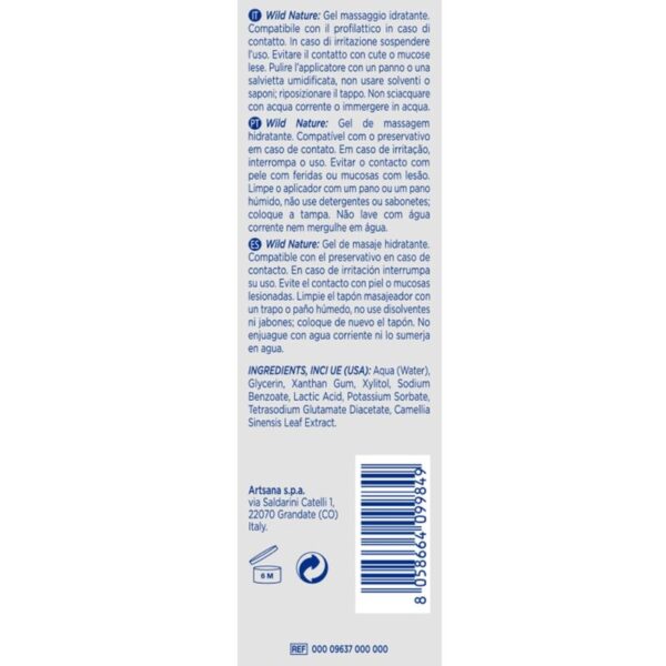 CONTROL - WILD NATURE GEL MASAJE 3 EN 1 200 ML - Imagen 2