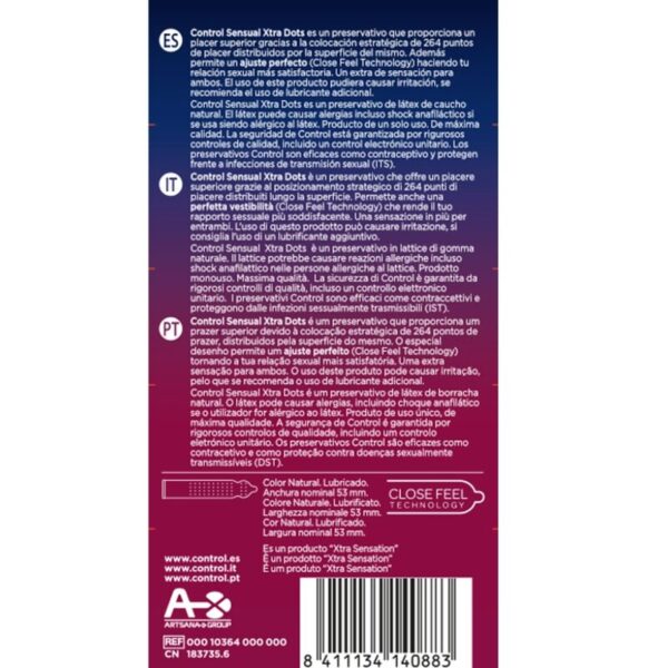 CONTROL - XTRA DOTS 12 UDS - Imagen 2
