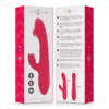 INTENSE - DUA VIBRADOR MULTIFUNCIÓN RECARGABLE UP  DOWN CON LENGUA ROJO - Imagen 5