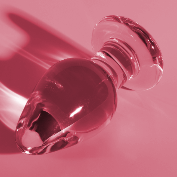 NEBULA SERIES BY IBIZA - MODELO 3 PLUG CRISTAL ROSA 11 CM -O- 5 CM - Imagen 2