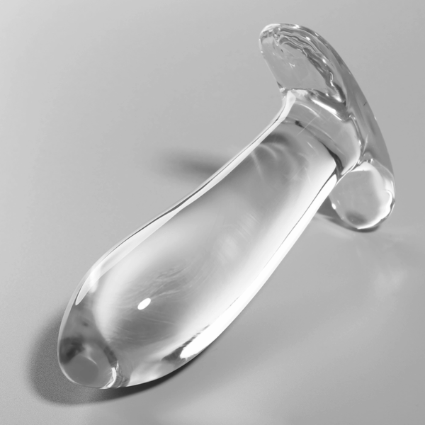 NEBULA SERIES BY IBIZA - MODELO 5 PLUG CRISTAL TRANSPARENTE 12.5 CM -O- 3.5 CM - Imagen 2