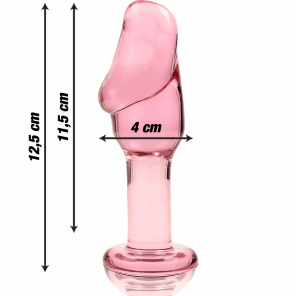 NEBULA SERIES BY IBIZA - MODELO 6 PLUG CRISTAL TRANSPARENTE 12.5 CM -O- 4 CM - Imagen 3