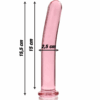 NEBULA SERIES BY IBIZA - MODELO 9 DILDO CRISTAL TRANSPARENTE 15.5 CM -O- 2.5 CM - Imagen 3