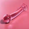 NEBULA SERIES BY IBIZA - MODELO 11 DILDO CRISTAL TRANSPARENTE 16 CM -O- 3 CM - Imagen 2