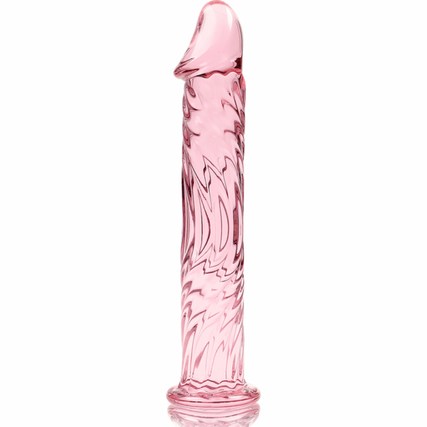 NEBULA SERIES BY IBIZA - MODELO 12 DILDO CRISTAL ROSA 17 CM -O- 3.5 CM - Imagen 5