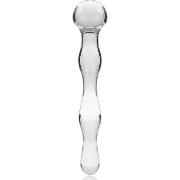 NEBULA SERIES BY IBIZA - MODELO 13 DILDO CRISTAL TRANSPARENTE 18 CM -O- 3.5 CM - Imagen 5