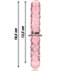 NEBULA SERIES BY IBIZA - MODELO 15 DILDO CRISTAL TRANSPARENTE 18.5 CM -O- 3 CM - Imagen 3