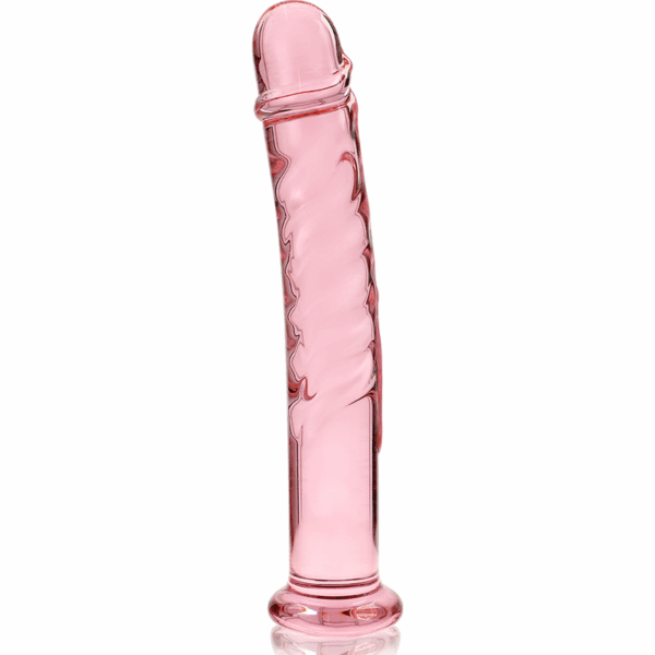 NEBULA SERIES BY IBIZA - MODELO 16 DILDO CRISTAL ROSA 18.5 CM -O- 3 CM - Imagen 5
