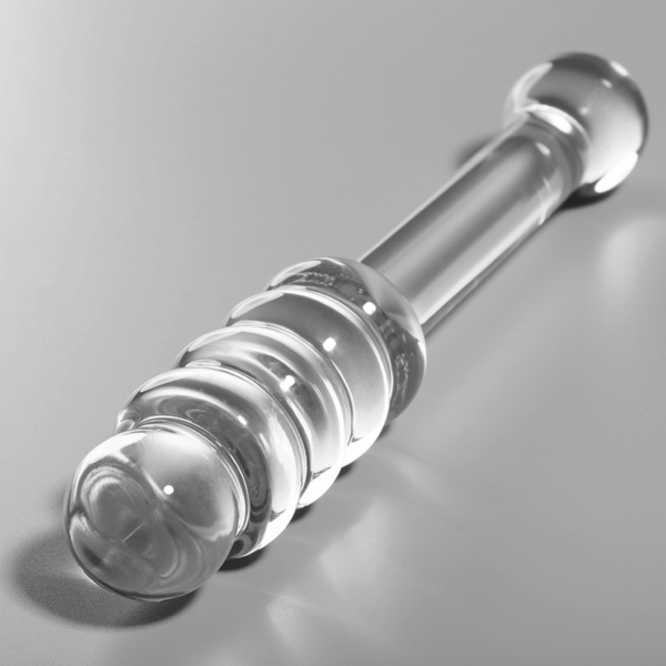 NEBULA SERIES BY IBIZA - MODELO 20 DILDO CRISTAL TRANSPARENTE 20.5 CM -O- 3 CM - Imagen 2