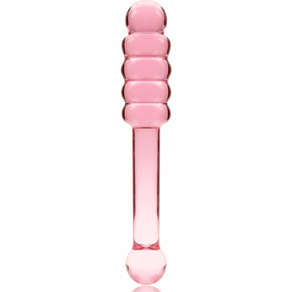 NEBULA SERIES BY IBIZA - MODELO 20 DILDO CRISTAL ROSA 20.5 CM -O- 3 CM - Imagen 5